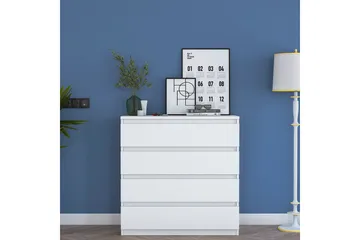 Lukkad Kommode - Hvid - Opbevaring - Opbevaringsmøbler - Kommode - Entrékommode