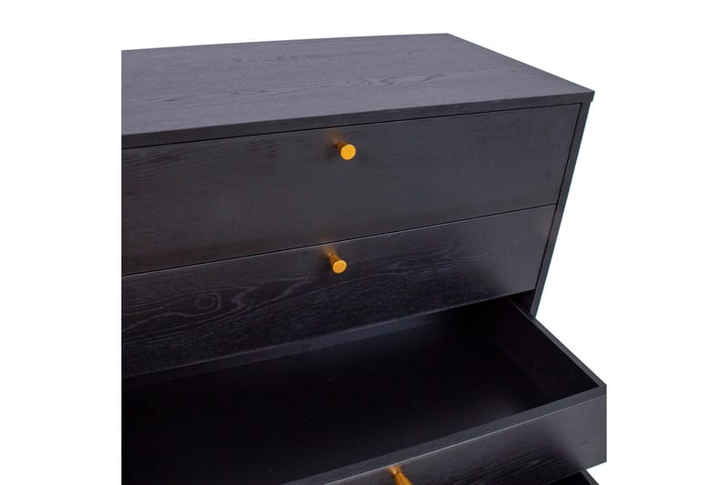 Luxembourg Kommode Sort/Kobber - Opbevaring - Opbevaringsmøbler - Kommode - Entrékommode