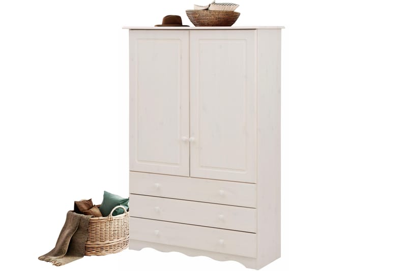 Naoki tv-skab 95 cm - hvid - Møbler - TV borde & mediemøbler - TV-skab