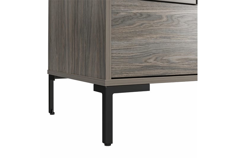 Rayburn Byrå Grå Dorel Home Grey - Opbevaring - Opbevaringsmøbler - Kommode - Entrékommode