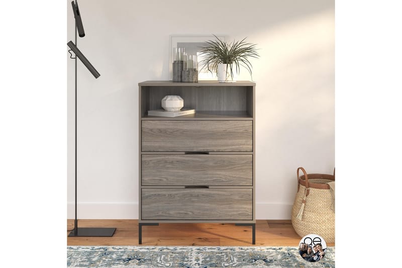 Rayburn Byrå Grå Dorel Home Grey, undefined