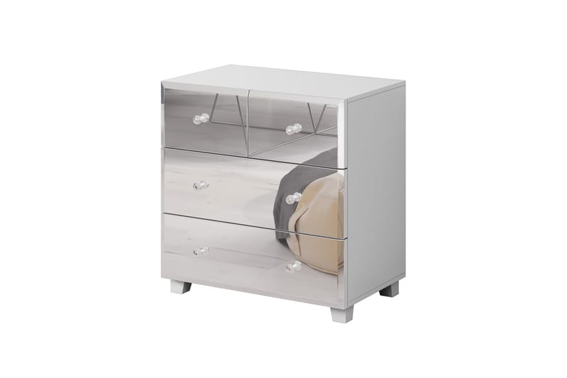 Eshton Kommode 45x72 cm - Hvid - Opbevaring - Opbevaringsmøbler - Kommode - Entrékommode