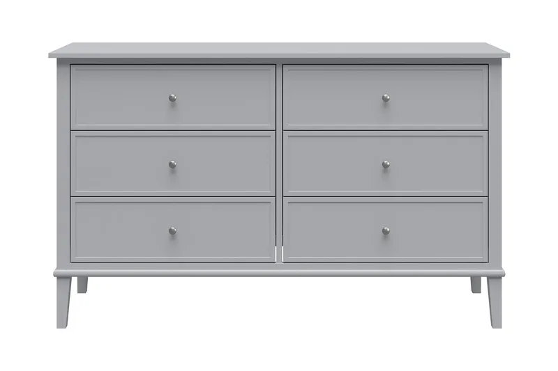 Evgeni Kommode 6 skuffer - Grå - Opbevaring - Opbevaringsmøbler - Kommode