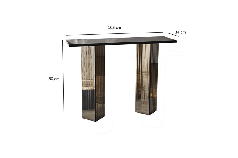 Ezlyn Kommode 105 cm - Bronze - Opbevaring - Opbevaringsmøbler - Kommode
