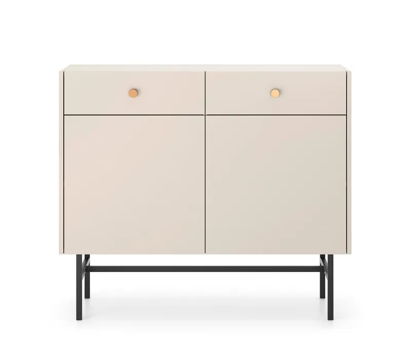 Francisca Kommode 104 cm - Cashmere - Opbevaring - Opbevaringsmøbler - Kommode