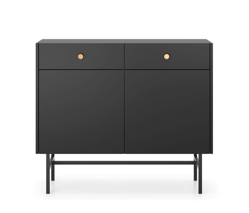 Francisca Kommode 104 cm - Sort - Opbevaring - Opbevaringsmøbler - Kommode