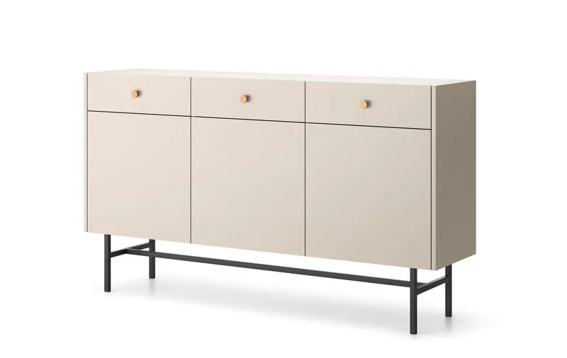 Francisca Kommode 155 cm - Cashmere - Opbevaring - Opbevaringsmøbler - Kommode