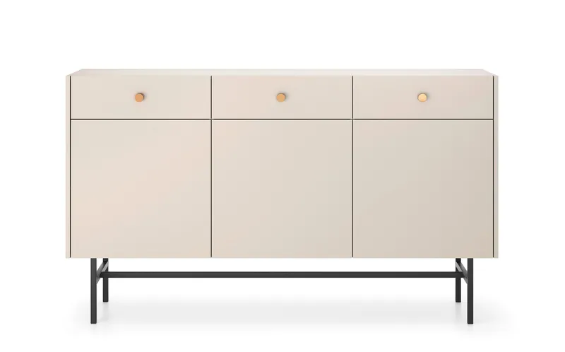 Francisca Kommode 155 cm - Cashmere - Opbevaring - Opbevaringsmøbler - Kommode