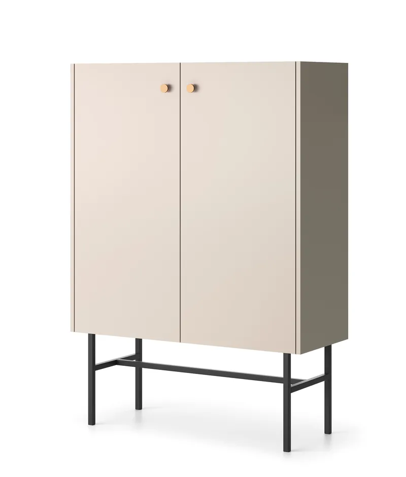 Francisca Kommode 93 cm - Cashmere - Opbevaring - Opbevaringsmøbler - Kommode - Entrékommode