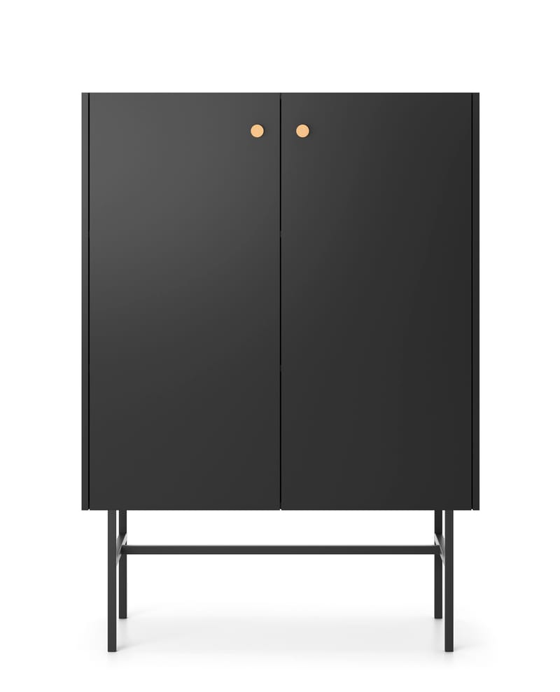 Francisca Kommode 93 cm - Sort - Opbevaring - Opbevaringsmøbler - Kommode - Entrékommode