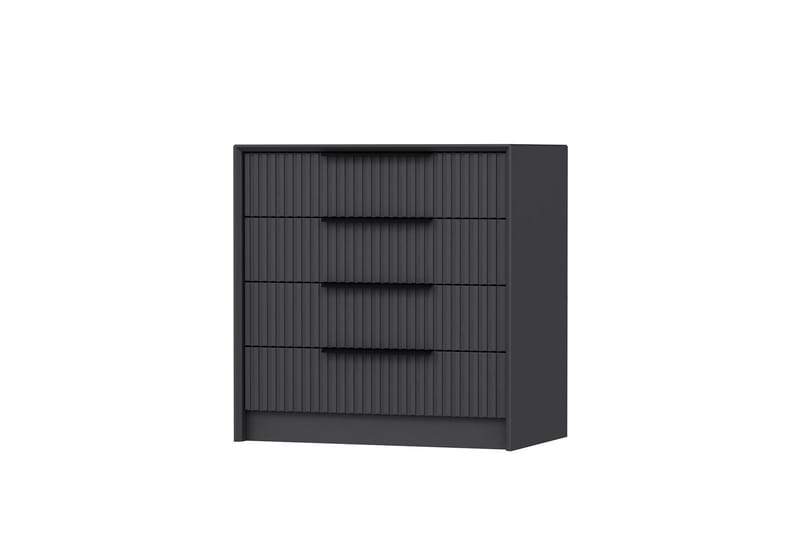 Fruitland Byrå 72 cm - Antracit - Opbevaring - Opbevaringsmøbler - Kommode - Entrékommode