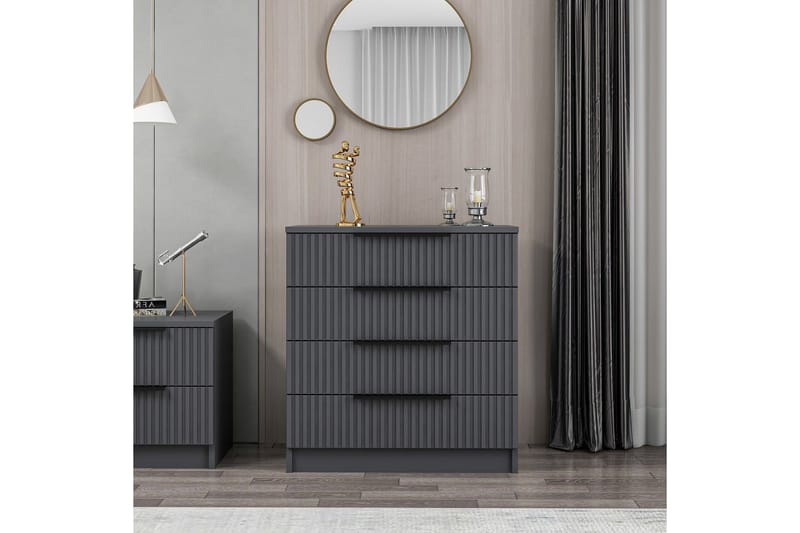 Fruitland Kommode - Antracit - Opbevaring - Opbevaringsmøbler - Kommode - Entrékommode