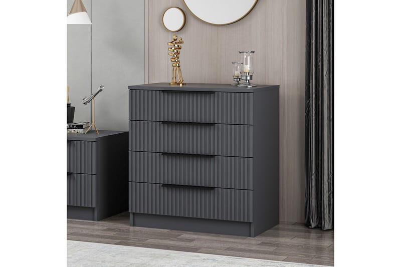 Fruitland Kommode - Antracit - Opbevaring - Opbevaringsmøbler - Kommode - Entrékommode