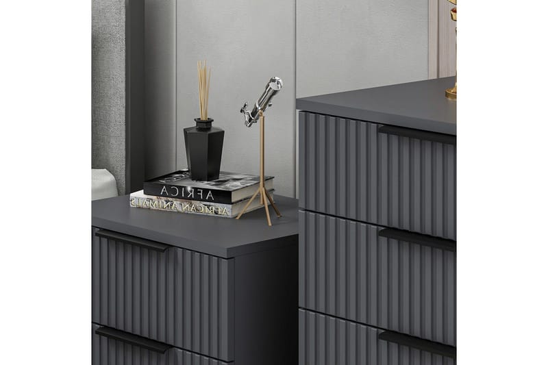 Fruitland Kommode - Antracit - Opbevaring - Opbevaringsmøbler - Kommode - Entrékommode