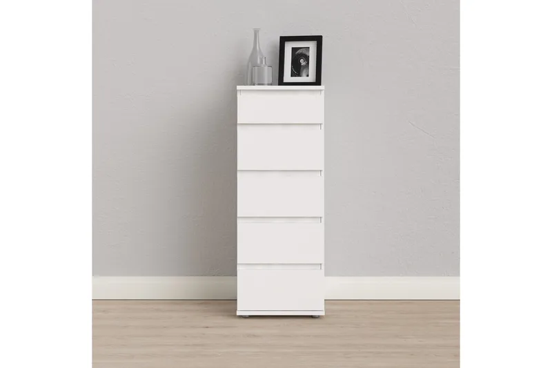 Fusterla Kommode 50x40 cm - Hvid - Opbevaring - Opbevaringsmøbler - Kommode - Entrékommode