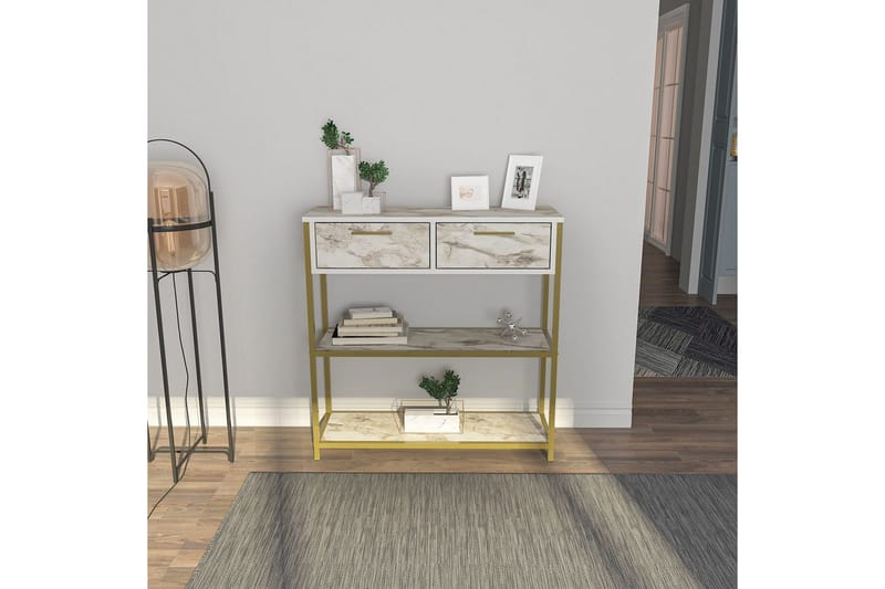 Fynlor Kommode 90 cm - Hvid - Opbevaring - Opbevaringsmøbler - Kommode - Entrékommode