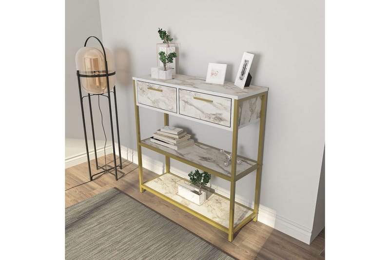 Fynlor Kommode 90 cm - Hvid - Opbevaring - Opbevaringsmøbler - Kommode - Entrékommode