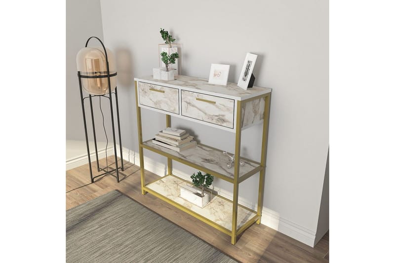 Fynlor Kommode 90 cm - Hvid - Opbevaring - Opbevaringsmøbler - Kommode - Entrékommode