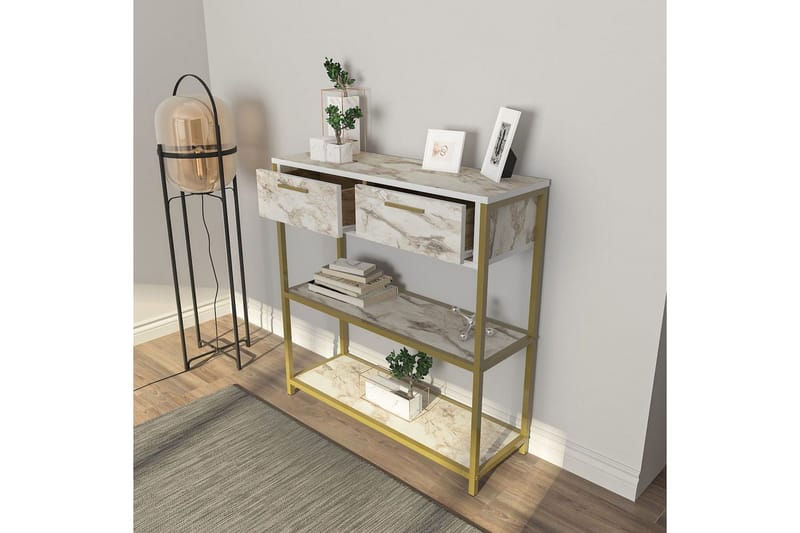 Fynlor Kommode 90 cm - Hvid - Opbevaring - Opbevaringsmøbler - Kommode - Entrékommode