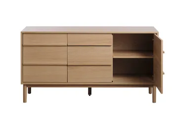 Gurly Kommode 140,2 cm - Beige - Opbevaring - Opbevaringsmøbler - Kommode
