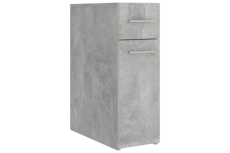 højskab 20x45,5x60 cm spånplade betongrå - Grå - Opbevaring - Opbevaringsmøbler - Kommode
