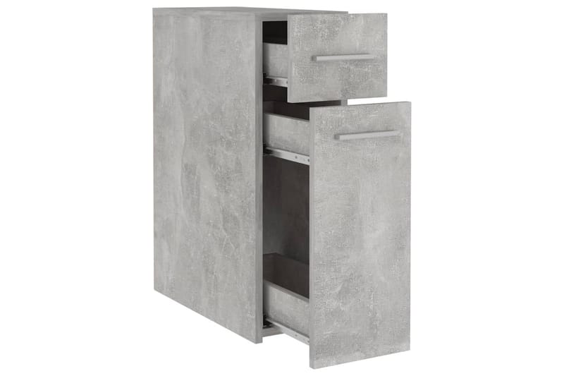 højskab 20x45,5x60 cm spånplade betongrå - Grå - Opbevaring - Opbevaringsmøbler - Kommode