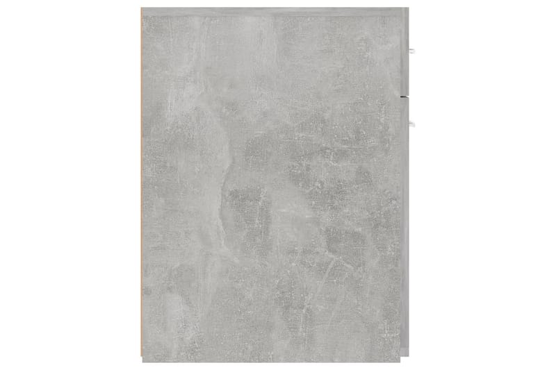 højskab 20x45,5x60 cm spånplade betongrå - Grå - Købmandsdisk - Kommode
