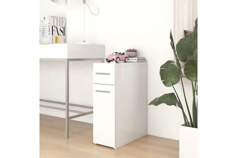 højskab 20x45,5x60 cm spånplade hvid - Hvid - Opbevaring - Opbevaringsmøbler - Kommode