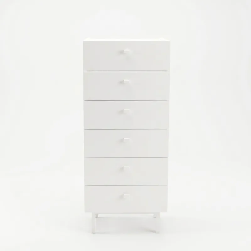 Kommode Hanah Home Luke (47,9 x 113,2 x 36,8 cm) Hvid, Hvid