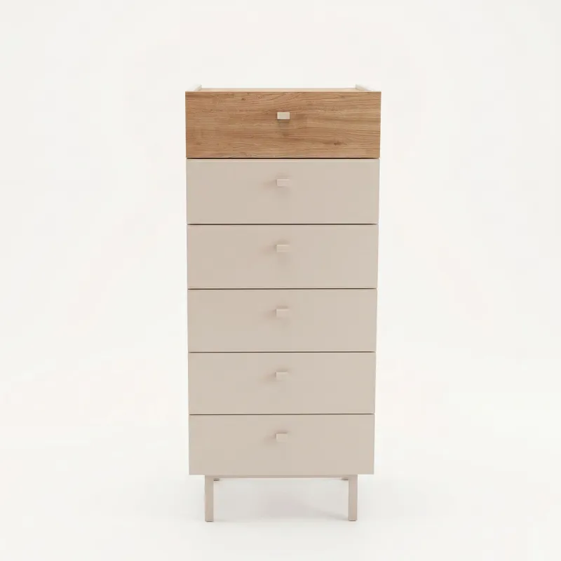 Kommode Hanah Home Luke (47,9 x 113,2 x 36,8 cm) Sand eg, Sandeg