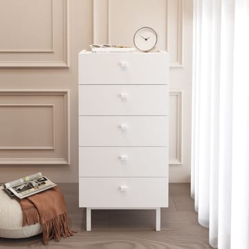 Kommode Hanah Home Luke (47,9 x 96,6 x 36,8 cm) Hvid - Hvid - Opbevaring - Opbevaringsmøbler - Kommode
