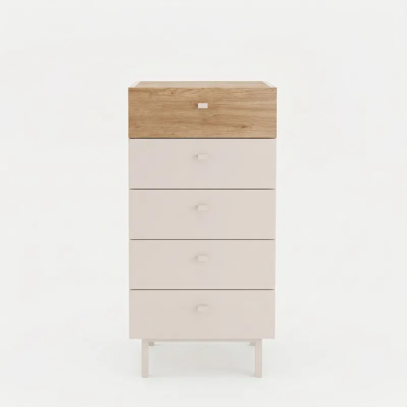 Kommode Hanah Home Luke (47,9 x 96,6 x 36,8 cm) Sand eg, Sandeg