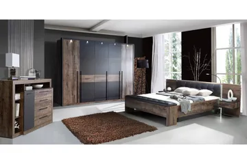 Hither Kommode 161 cm - Brun/Sort - Opbevaring - Opbevaringsmøbler - Kommode