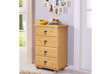 Hjørnekommode Loft24 Welton Kommode 50x80 cm Brun - Opbevaring - Opbevaringsmøbler - Kommode
