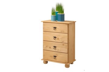 Hjørnekommode Loft24 Welton Kommode 50x80 cm Brun - Opbevaring - Opbevaringsmøbler - Kommode