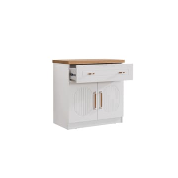 Kommode Homitis Vita Bohem (80 x 80 x 45 cm) hvid - Opbevaring - Opbevaringsmøbler - Kommode