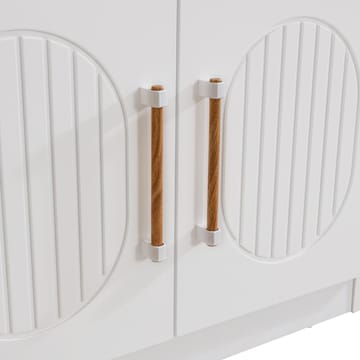 Kommode Homitis Vita Bohem (80 x 80 x 45 cm) hvid - Opbevaring - Opbevaringsmøbler - Kommode
