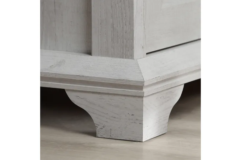 Hurlston Kommode 123 cm - Hvid - Opbevaring - Opbevaringsmøbler - Kommode