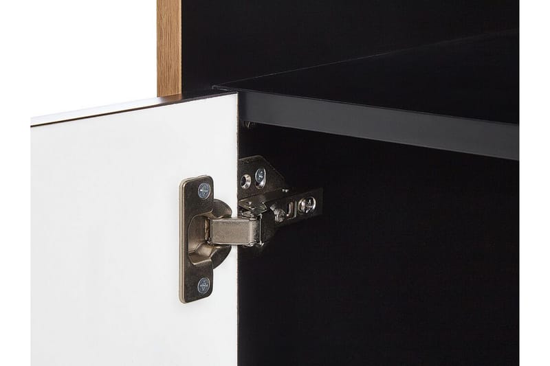 Ilion Kommode 155 cm - Lyst Træ/Hvid - Opbevaring - Opbevaringsmøbler - Kommode