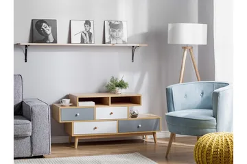Irvine kommode 40 | 119,5 cm - Træ / natur - Opbevaring - Opbevaringsmøbler - Kommode