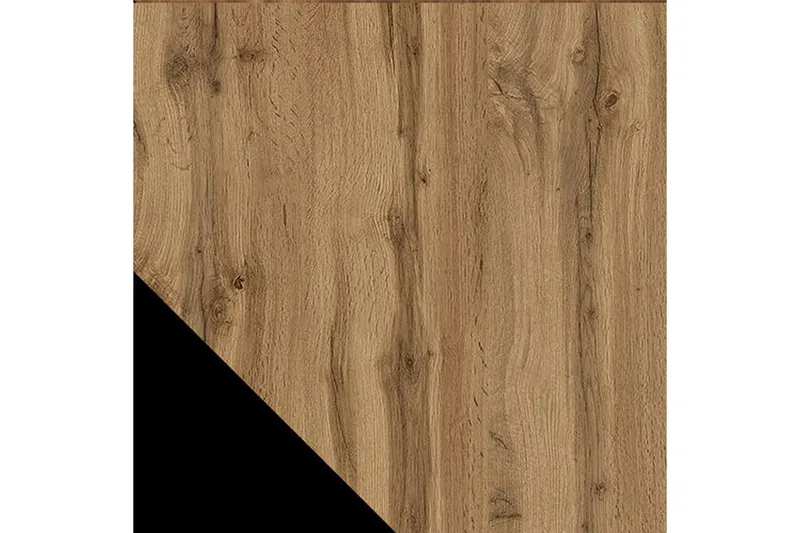 Juniskär Kaappi säilytystilalla puu 40x82x200 cm - Sort|Eg - Opbevaring - Opbevaringsmøbler - Kommode