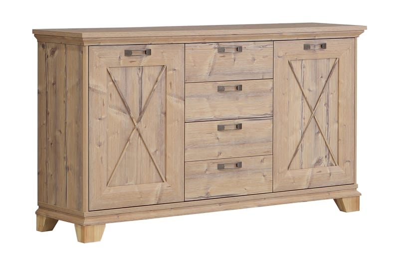 Kerrow Kommode 175 cm - Brun - Opbevaring - Opbevaringsmøbler - Kommode