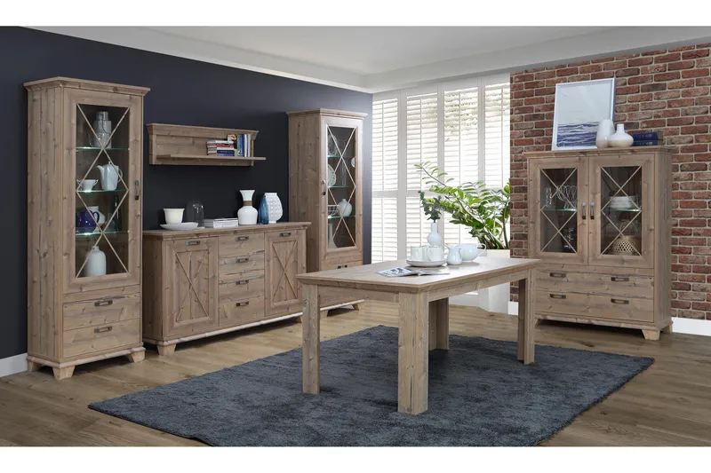 Kerrow Kommode 175 cm - Brun - Opbevaring - Opbevaringsmøbler - Kommode