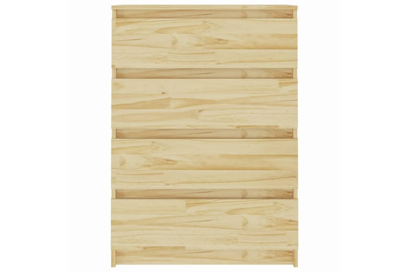 kommode 60x36x84 cm massivt fyrretræ - Brun - Opbevaring - Opbevaringsmøbler - Kommode