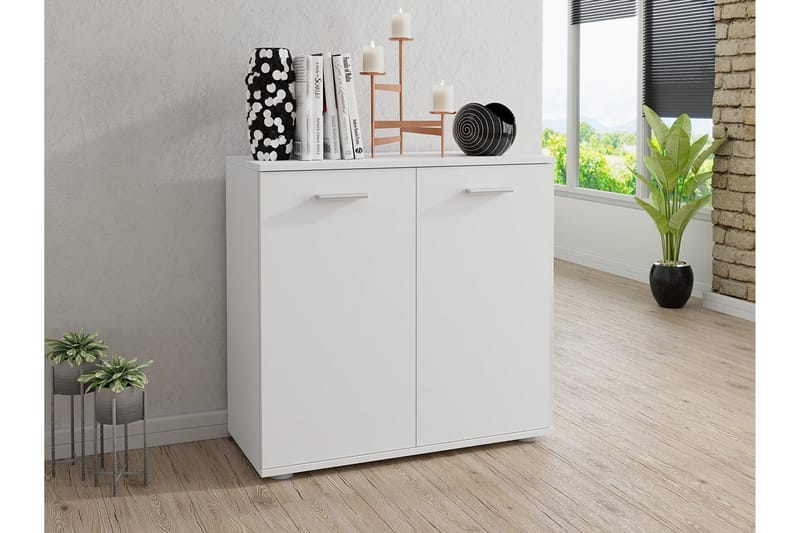 Kommode 71 cm - Hvid - Opbevaring - Opbevaringsmøbler - Kommode