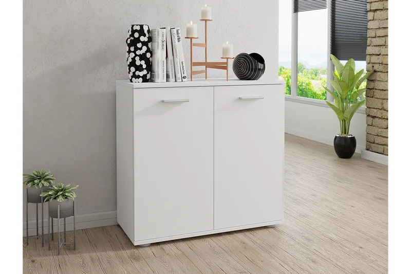 Kommode 71 cm - Hvid - Opbevaring - Opbevaringsmøbler - Kommode