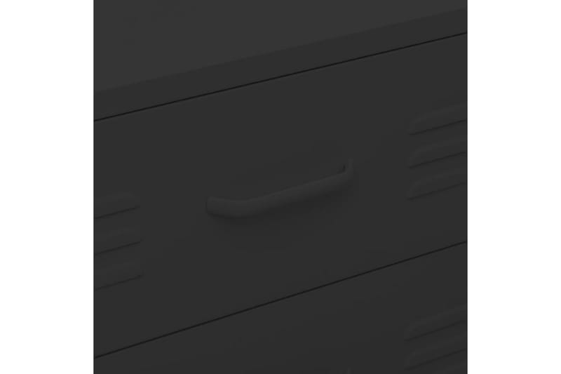 kommode 80x35x101,5 cm Sort - Sort - Opbevaring - Opbevaringsmøbler - Kommode - Entrékommode
