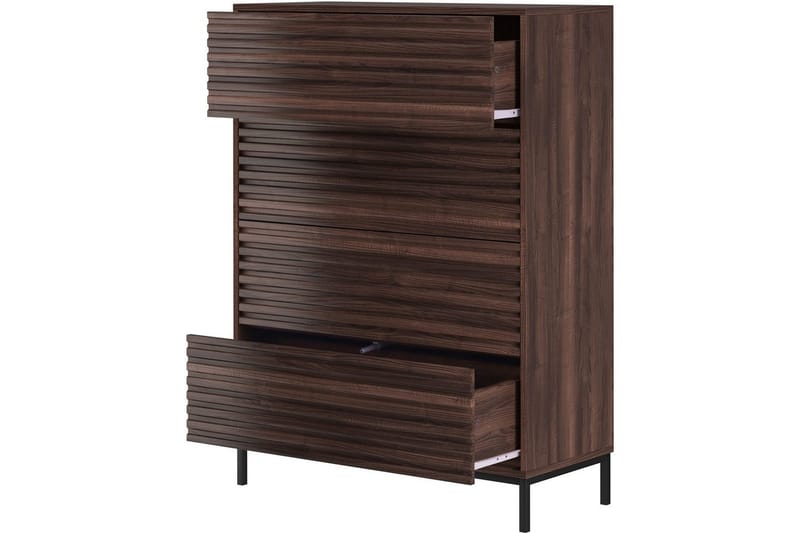 Kommode Celine Brun - Brun - Opbevaring - Opbevaringsmøbler - Kommode - Entrékommode