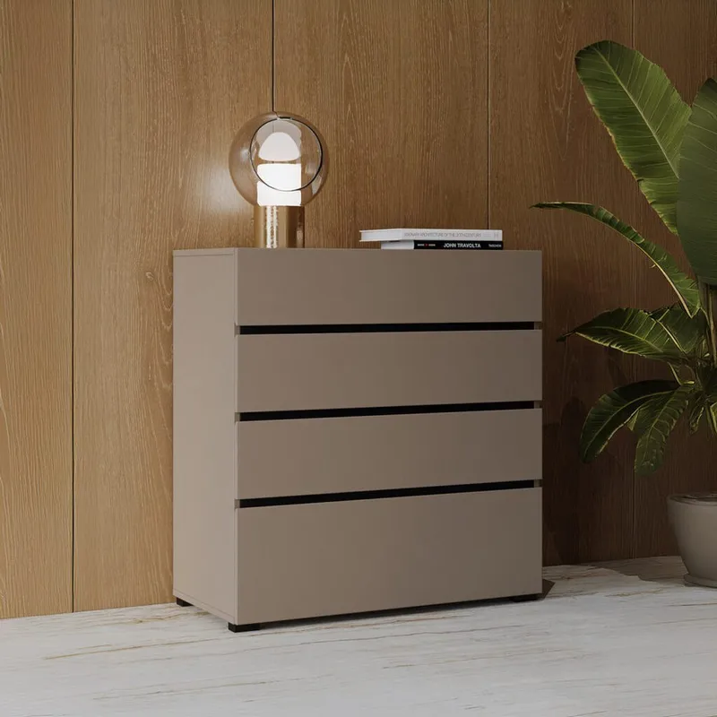 Kommode Cross S med 4 skuffer - Congo - Opbevaring - Opbevaringsmøbler - Kommode - Entrékommode