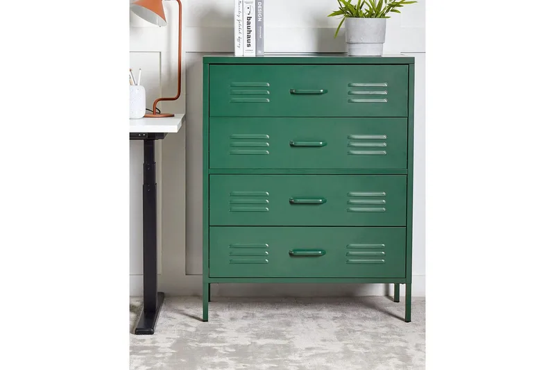 Kommode Enago Grøn - Grøn - Opbevaring - Opbevaringsmøbler - Kommode - Entrékommode